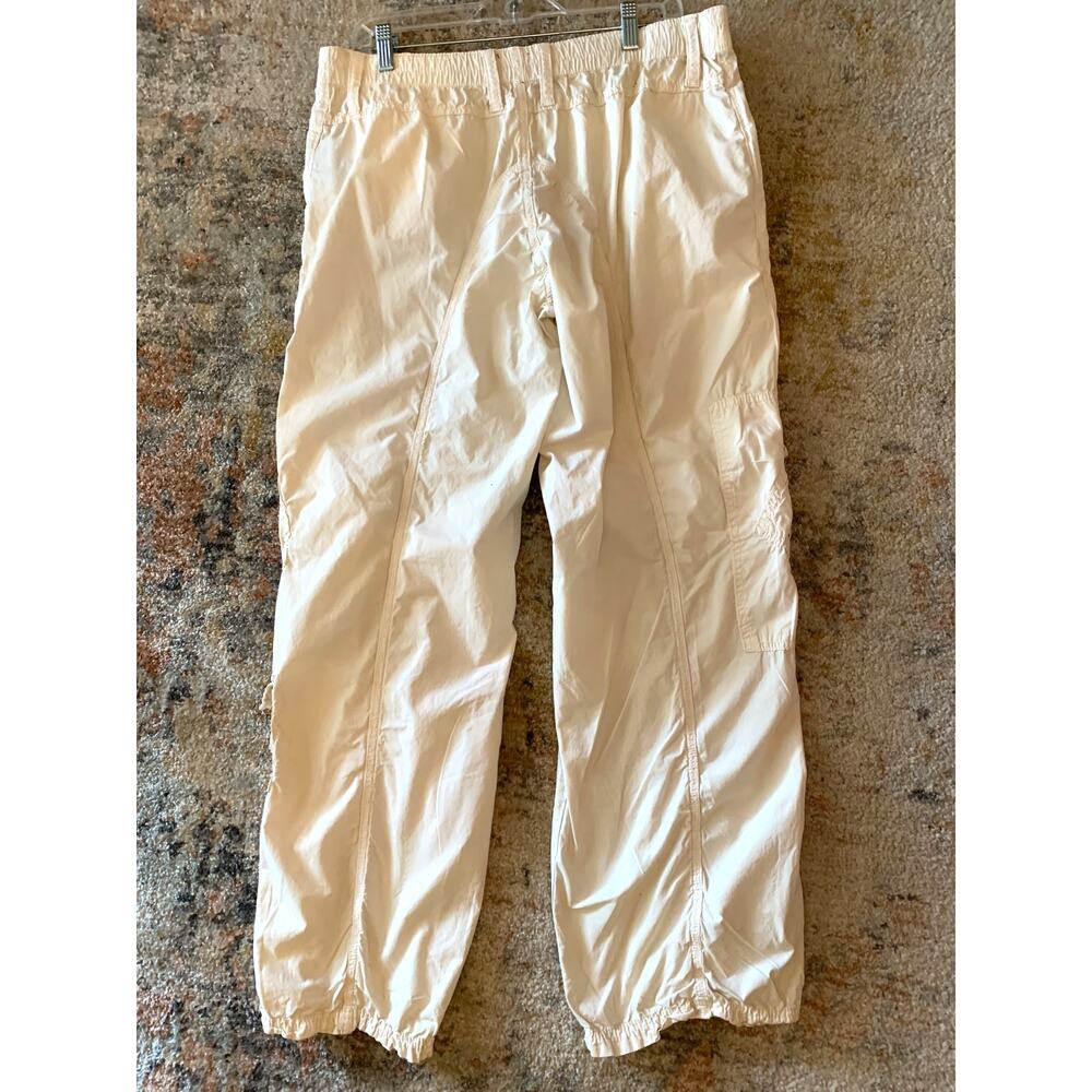 BDG URBAN OUTFITTERS Y2K CARGO PANTS BEIGE COTTON SIZE XL - Picture 4 of 5